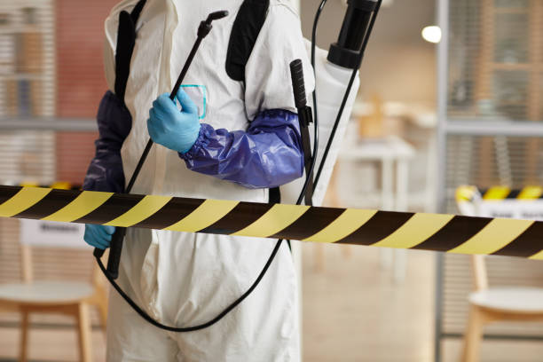 Professional Blood Cleanup technician working in Burlington, NJ